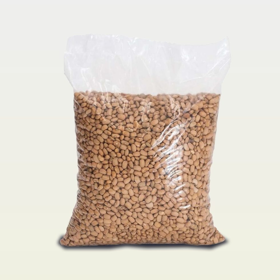 African Honey Beans in a sealed bag