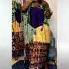 African Boubou Dress - Multi-Color